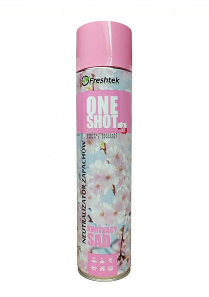 ONE SHOT NEUTRALIZATOR ZAPACHÓW KWITNĄCY SAD FRESHTEK