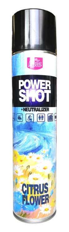 KALA POWER SHOT ONE FRESHTEK ODŚWIEŻACZ POWIETRZA NEUTRALIZATOR ZAPACHÓW CYTRUS
