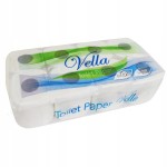 PAPIER TOALETOWY VELLA 250 LISTKÓW 3 WARSTWY BIAŁY