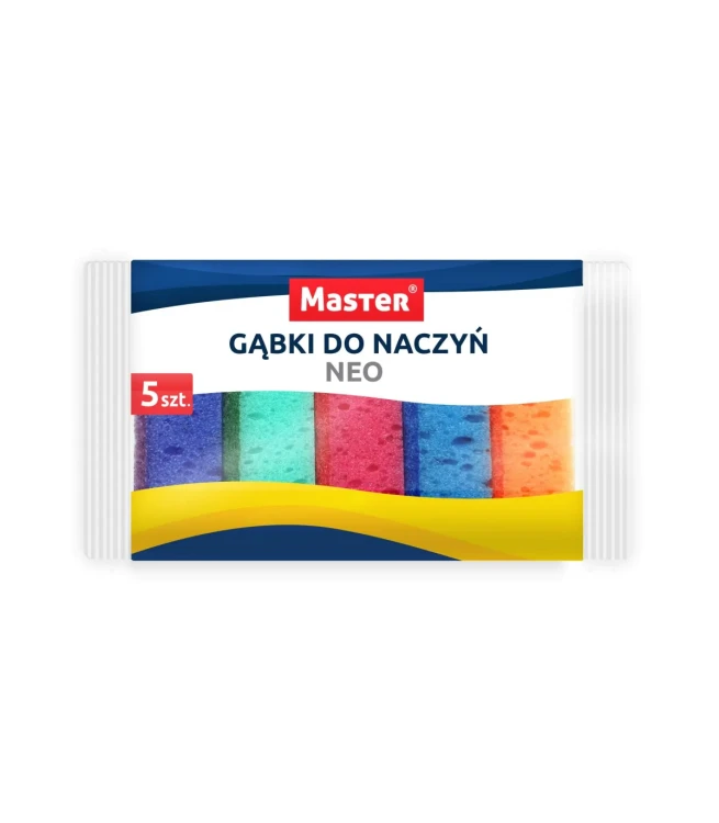 GĄBKI DO NACZYŃ NEO 5SZT. MASTER WYTRZYMAŁE