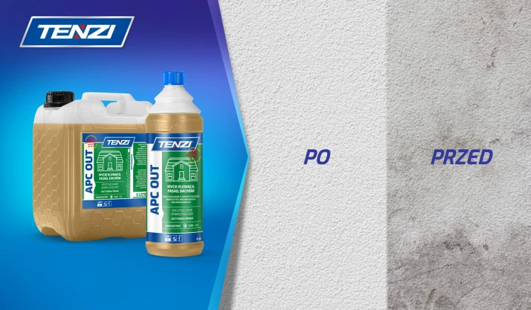 TENZI APC OUT 5L DO MYCIA ELEWACJI DACHÓW KOSTKI TARASÓW KARCHER AKTYWNA PIANA PROFESJONALNY