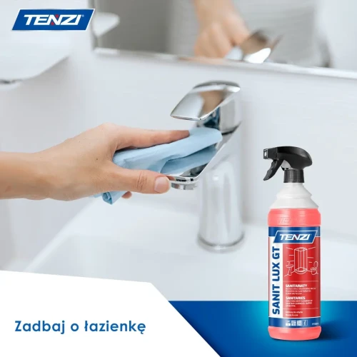 TENZI SANIT LUX GT 1L PŁYN DO CZYSZCZENIA SANITARIATÓW MOCNY PROFESJONALNY