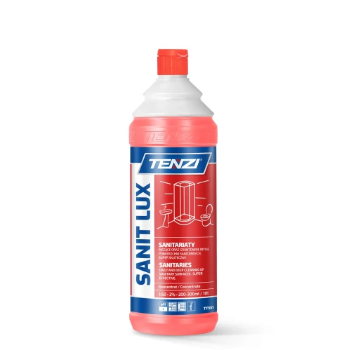TENZI SANIT LUX 1L ŚRODEK DO CZYSZCZENIA SANITARIATÓW MOCNY PROFESJONALNY