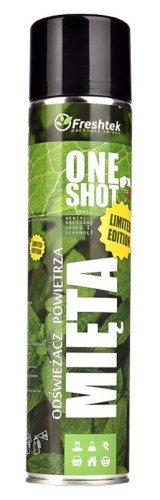 Freshtek ONE SHOT Mięta 600 ml – odświeżacz + neutralizator zapachu