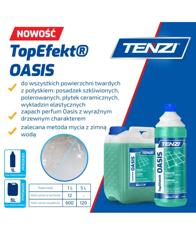 TENZI TopEfekt Oasis 5 l – preparat do mycia podłóg