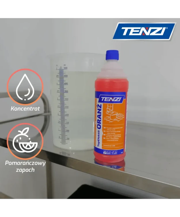 TENZI TopEfekt Oranz 5 l – płyn do mycia podłóg, pomarańcza