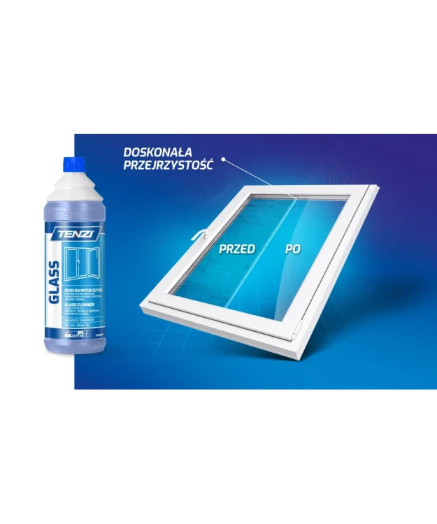 TENZI Glass 1 l – płyn do mycia szyb i powierzchni szklanych