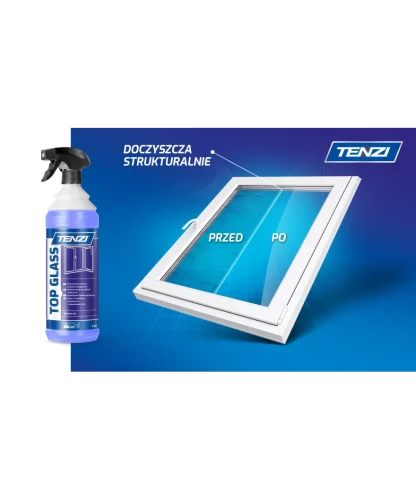 TENZI Top Glass 1 l – płyn do mycia szyb i powierzchni szklanych