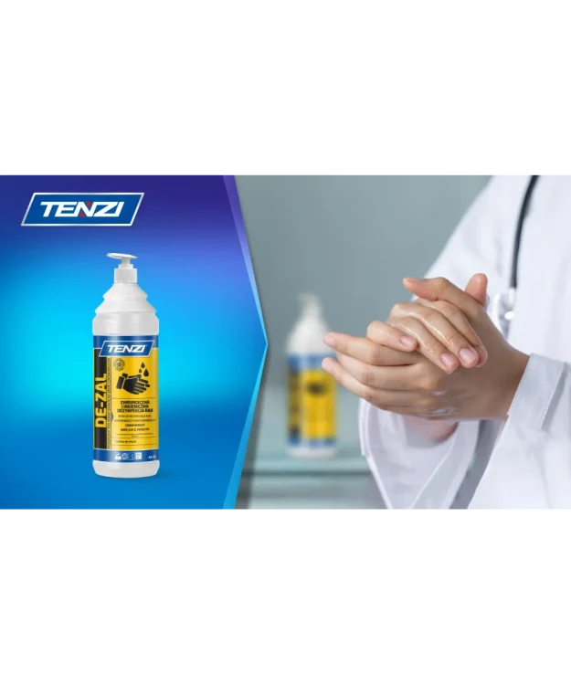 TENZI DE-ZAL 1 l – wirusobójczy płyn do dezynfekcji rąk