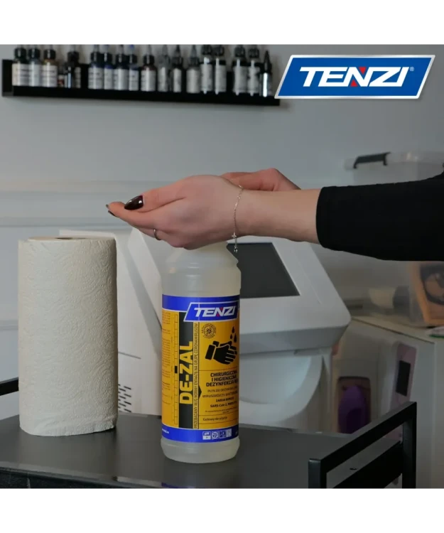 TENZI DE-ZAL 1 l – wirusobójczy płyn do dezynfekcji rąk