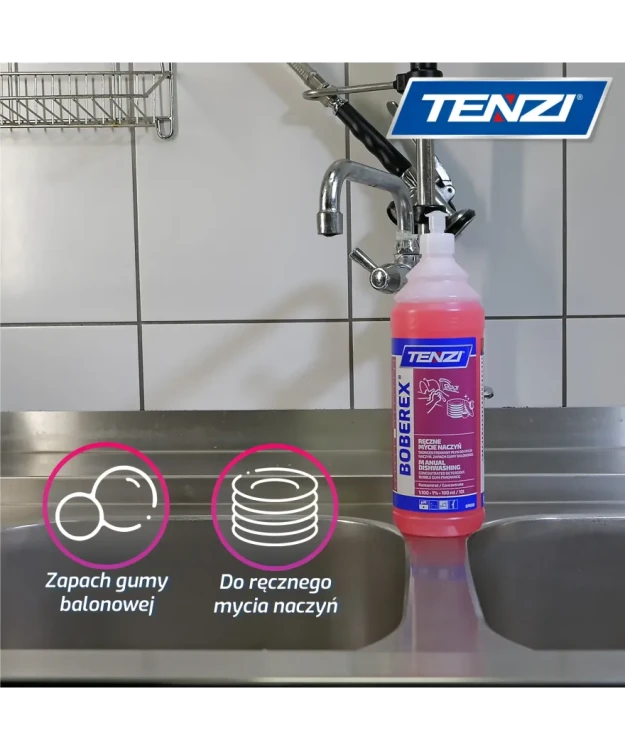 TENZI Boberex 1 l – koncentrat do ręcznego mycia naczyń