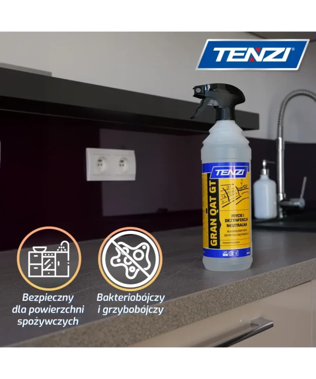 TENZI Gran Qat GT 1 l – płyn do mycia i dezynfekcji powierzchni