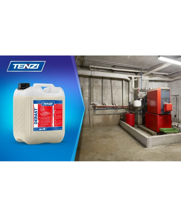 TENZI Derast 10 l – preparat do usuwania rdzy i osadów mineralnych