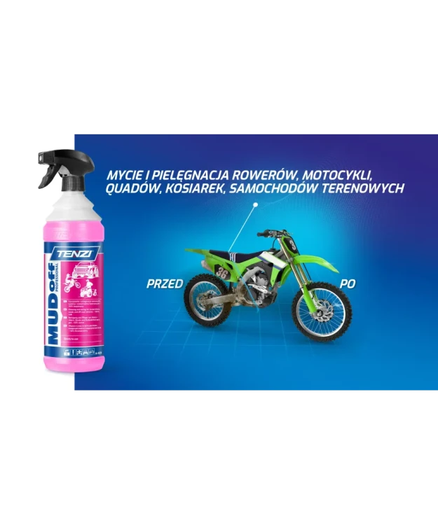 TENZI Mud Off 1 l – preparat do usuwania błota i zabrudzeń