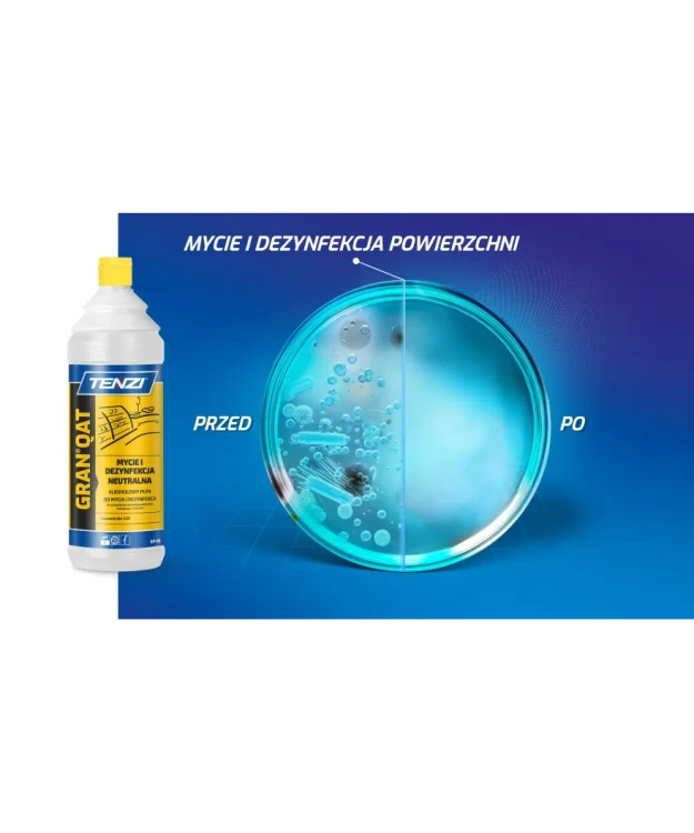 TENZI Gran QAT 5 l – koncentrat do mycia i dezynfekcji powierzchni