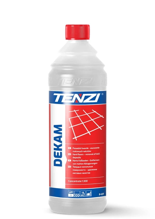 TENZI DEKAM 1L CZYSZCZENIE PO REMONCIE DO POSADZEK BIAŁYCH NALOTÓW
