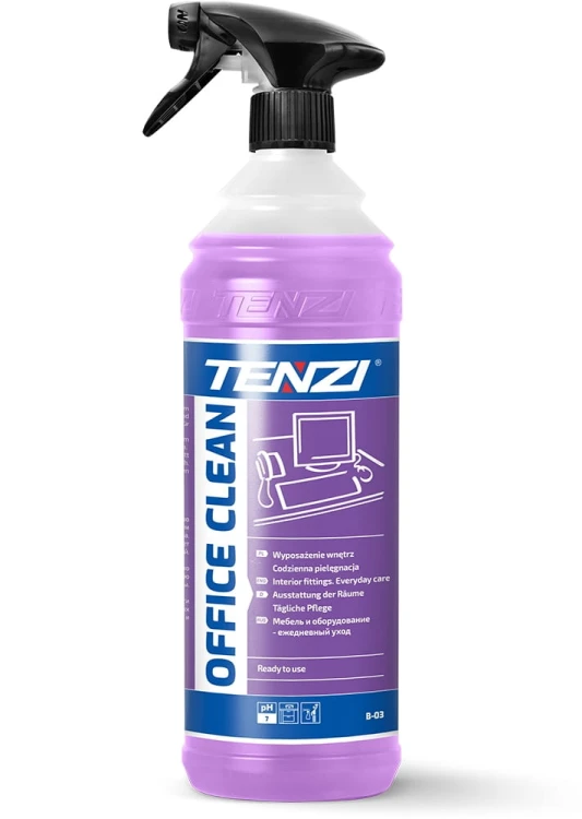 TENZI Office Clean 1 l – płyn do czyszczenia mebli bez smug