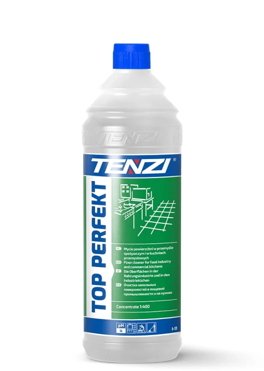 TENZI TOP PERFEKT DO MYCIA POWIERZCHNI W KUCHNI GASTRONOMII ROZPUSZCZA ZANIECZYSZCZENIA OLEJOWE TŁUSZCZOWE