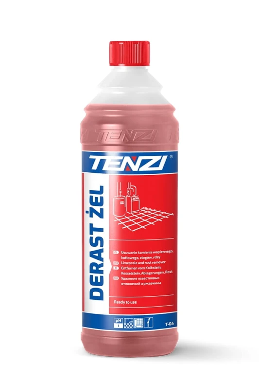 TENZI DERAST ŻEL 1L SILNY KAWS USUWA KAMIEŃ RDZĘ