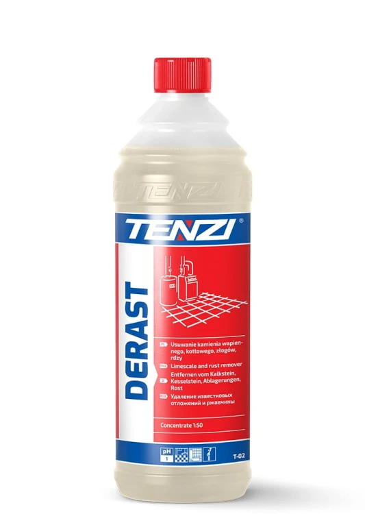 TENZI DERAST SILNY KWAS USUWA RDZĘ KAMIEŃ BETON 1L
