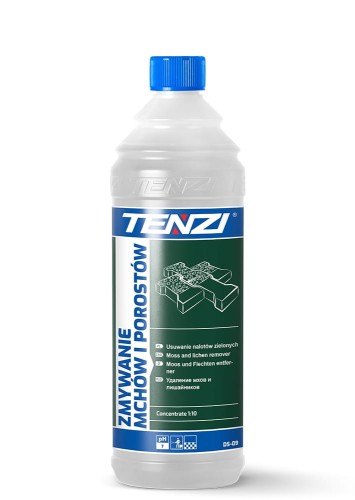 TENZI ZMYWANIE MCHÓW POROSTÓW Z KOSTKI BRUKOWEJ 1L GRZYBÓW KLINKIERU