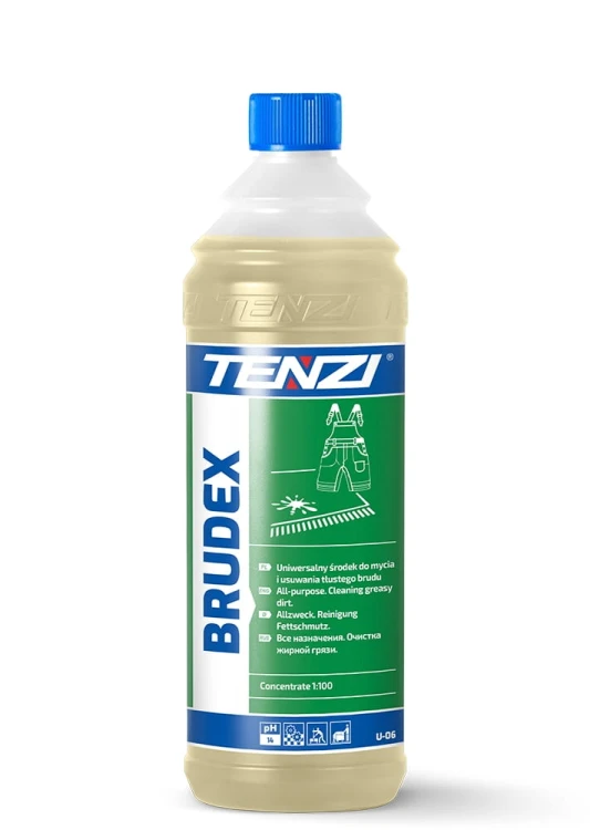 TENZI BRUDEX 1L DO MYCIA I USUWANIA TŁUSTEGO BRUDU KUCHNIA STOŁÓWKA PRANIA