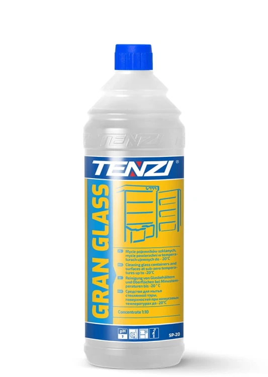 TENZI GRAN GLASS 1L DO MYCIA LODÓWEK I CHŁODZIAREK ZAMRAŻAREK