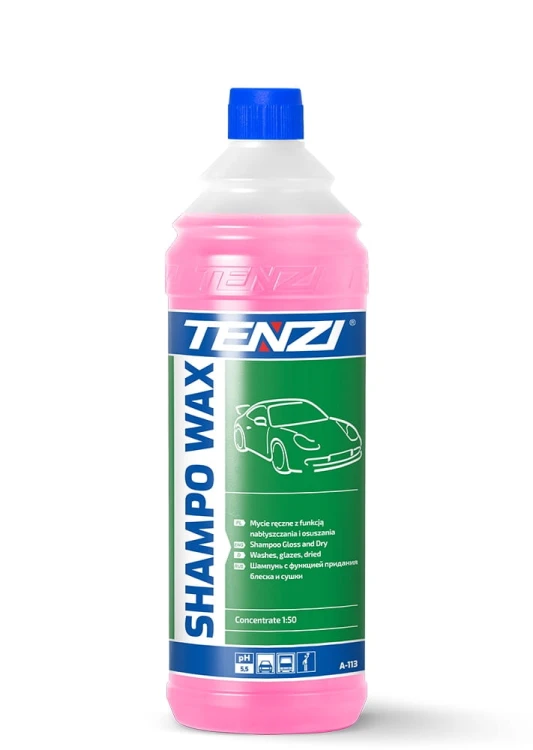 TENZI SHAMPO WAX 1L SZAMPON DO MYCIA KAROSERII Z WOSKIEM NABŁYSZCZA