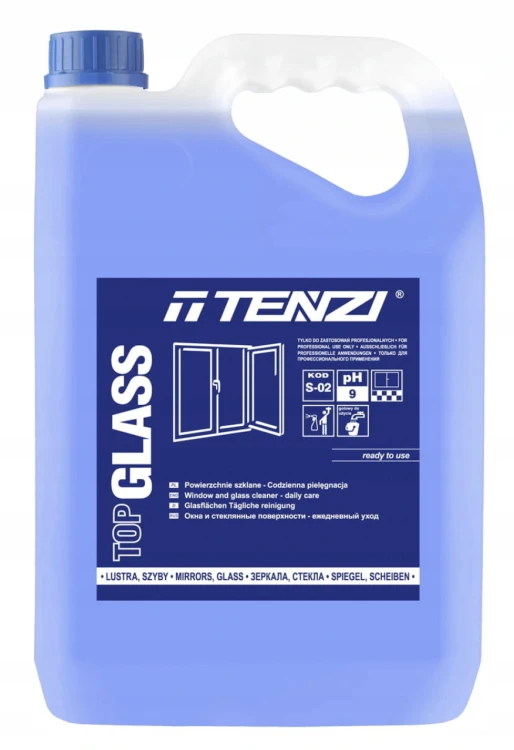 TENZI TOP GLASS 5L DO MYCIA SZYB LUSTER NABŁYSZCZA