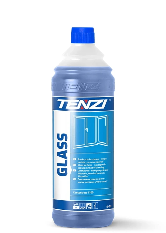 TENZI GLASS 1L KONCENTRAT DO MYCIA SZKŁA LUSTER