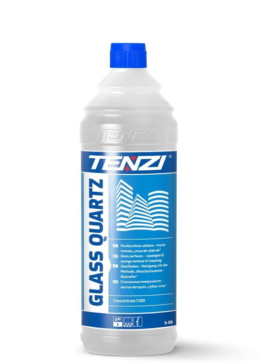 TENZI GLASS QUARTZ 1L DO ZABEZPIECZENIA SZYB CERAMICZNĄ POWŁOKĄ  MYJE PROFESJONALNY