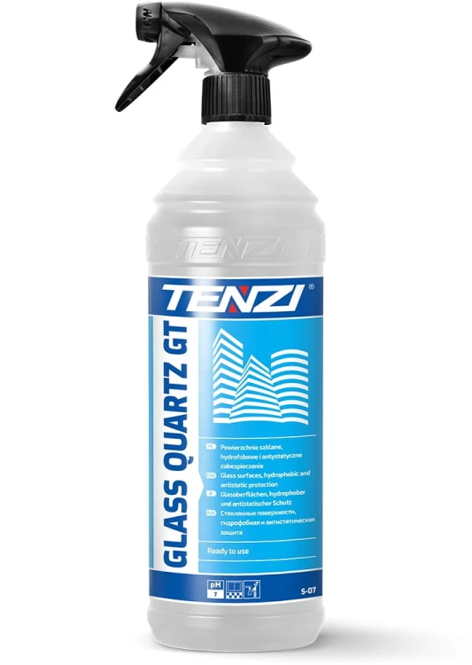 TENZI GLASS QUARTZ GT 1L DO MYCIA SZYB CERAMICZNA POWŁOKA ZABEZPIECZENIE DO SMOCHODU DOMU PROFESJONALNY