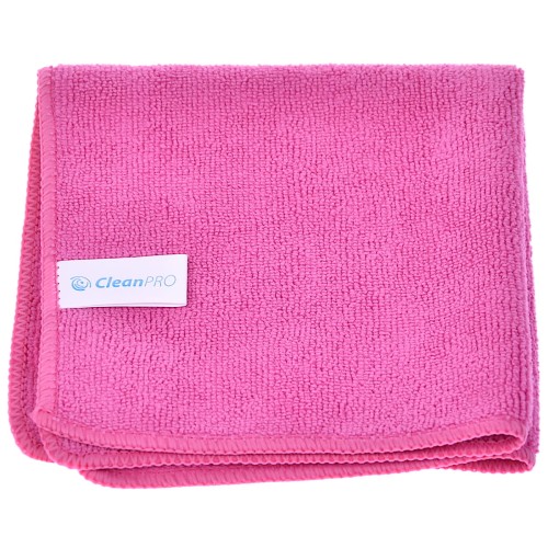 ŚCIERKA Z MIKROFIBRY RÓŻOWA / CZERWONA DO BIURA DOMU KURZU OKIEN TOALET