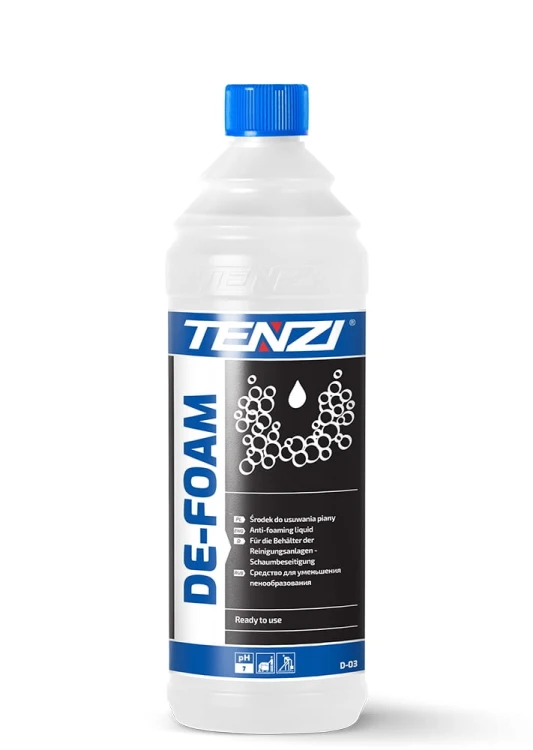 TENZI DE FOAM 1L NEUTRALIZUJE PIANĘ DO ODKURZACZY DO MASZYNY