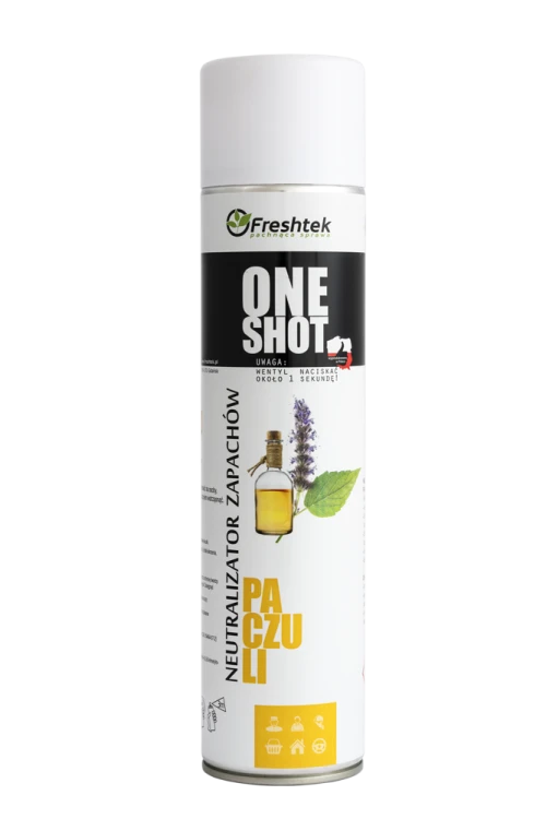 ONE SHOT NEUTRALIZATOR ZAPACHÓW PACZULI FRESHTEK