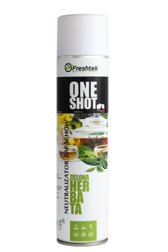 ONE SHOT NEUTRALIZATOR ZAPACHÓW ZIELONA HERBATA FRESHTEK
