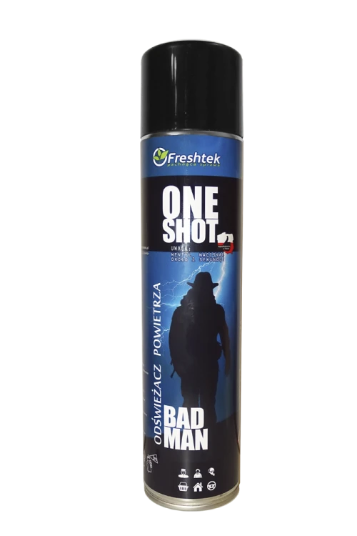 ONE SHOT NEUTRALIZATOR ZAPACHÓW BAD MAN FRESHTEK