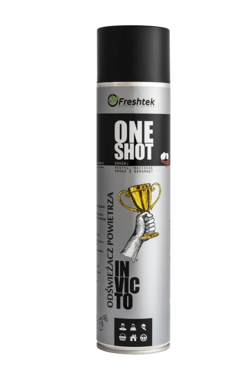 ONE SHOT NEUTRALIZATOR ZAPACHÓW INVICTO FRESHTEK ODŚWIEŻACZ POWIETRZA
