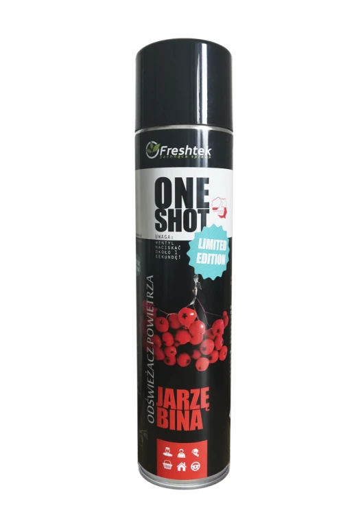 ONE SHOT NEUTRALIZATOR ZAPACHÓW JARZĘBINA FRESHTEK ODŚWIEŻACZ POWIETRZA