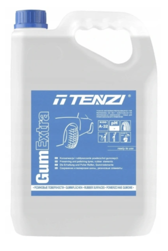 GUM EXTRA 5L DO KONSERWACJI NABŁYSZCZANIA GUM OPON PLASTIKU